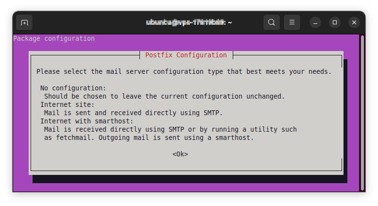 Konfiguracja postfix