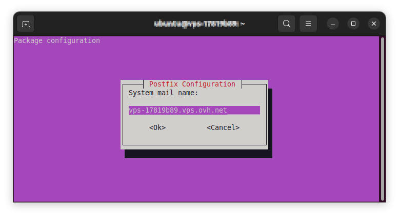Postfix - konfiguracja nazwy hosta
