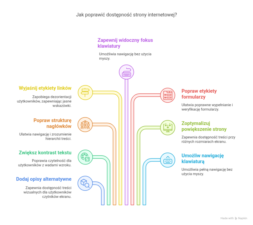 Schemat poprawy WCAG